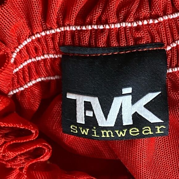 Tavik Swimwear Dress Cover-Up‎ Red nwot - Picture 2 of 8